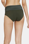 Zivame Anti-Microbial High Rise Full Coverage Tummy Tucker Hipster Panty (Pack of 2) - Multicolor — thumbnail 13